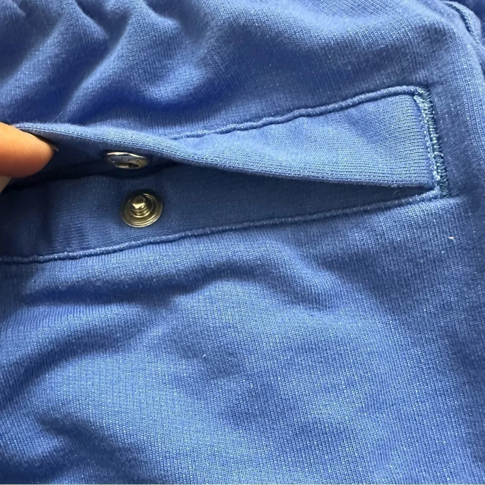NEW NIKE Sportwear Essential French Terry Shorts Blue SZ  Large Athletic Wear